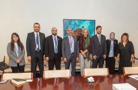 وفد حكومي إماراتي يبحث الشراكات الاستراتيجية مع الوفود المشاركة بمنتدى الأمم المتحدة بشأن التنمية المستدامة