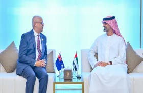 عمّار بن حميد يستقبل سفير أستراليا