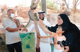 حديقة الحيوانات بالعين تطلق الجولة الجديدة  «صيفنا غير» والبداية باستقبال فخم في قاعة المها الملكية