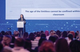 شما بنت محمد بن خالد آل نهيان تشارك في مؤتمر تمكين المرأة بدبي