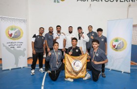 أبطال نادي مليحة يواصلون التألق ويحققون خمس ميداليات ملوّنة في بطولة التايكواندو لفئتي الشباب والرجال