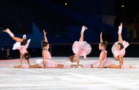 بطلات الجمباز الإيقاعي البلغاريات يبهرن جمهور إكسبو 2020 دبي