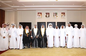 سعيد بن طحنون يحضر أفراح البلوشي في العين