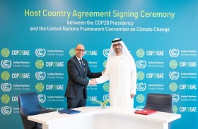  سلطان الجابر وسيمون ستيل يؤكدان ضرورة أن يكون COP28 منصة تمثل مبادئ الشفافية واحتواء الجميع لتعزيز التكاتف وتضافر الجهود لتحقيق نقلة نوعية في العمل المناخي العالمي