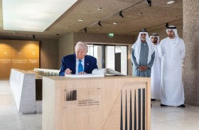 الرئيس الأمريكي يزور بيت العائلة الإبراهيمية في أبوظبي