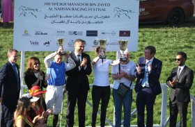 الجواد «الباسو تي» يحرز لقب كأس مهرجان منصور بن زايد في بلجيكا