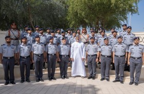خالد بن محمد بن زايد يفتتح حديقة المسحاب المجتمعية احتفاءً بالموروث والتقاليد الشُرطية العريقة لإمارة أبوظبي
