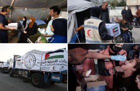 الدعم الإماراتي للشعب الفلسطيني ... عام من العطاء المتواصل