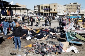 عشرات الضحايا بهجوم بغداد المزدوج.. والبصمات داعشية