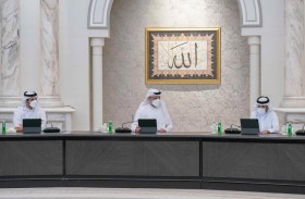 ولي عهد الشارقة يترأس اجتماع المجلس التنفيذي