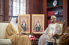 ذياب بن محمد يلتقي ذي يزن بن هيثم في مسقط
