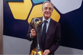 بيريز يعادل ألقاب سانتياغو برنابيو