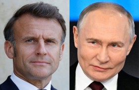 ماكرون يطلع زيلينسكي على تفاصيل مكالمته مع بوتين