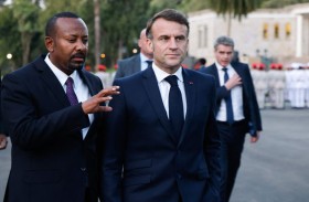 ماكرون يدعم طلب إثيوبيا بالوصول إلى البحر