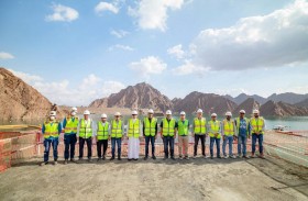 58.48 % نسبة الإنجاز في المحطة الكهرومائية بمنطقة حتا