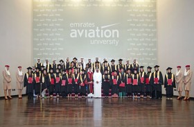 أحمد بن سعيد يشهد تخرج الدفعة 33 من جامعة الإمارات للطيران