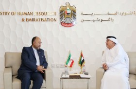 عبد الرحمن العور يلتقي سفير إيران لدى الدولة