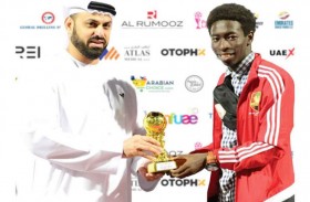 ملاعب الإمارات تقدم المقيم سعيد أحمد للاحتراف الخارجي