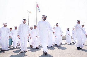 محمد الشرقي يشهد مراسم رفع علم الدولة بالفجيرة ويؤكد على معانيه الوطنية السامية