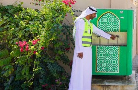 بلدية منطقة الظفرة تنظم حملة تفتيشية على برادات المياه (السبيل)