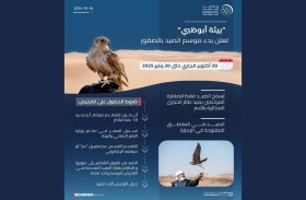  بيئة أبوظبي تعلن بدء موسم الصيد بالصقور