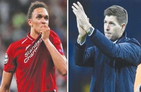 جيرارد مندهش من استبعاد أرنولد من تشكيلة إنجلترا