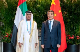 حاكم رأس الخيمة يؤكد حرص الإمارات على تعزيز علاقاتها الثقافية والاقتصادية والتجارية مع الصين