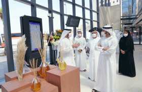 حمدان بن محمد يدشن الجيل الجديد من محطات الحافلات في الغبيبة 