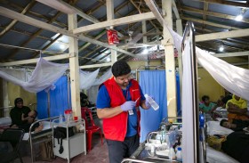 جواهر القاسمي تطلق حملة القلب الكبير (دعمك لهم مسافة أمانهم) لتعزيز القدرات الصحية للاجئين في مواجهة جائحة كورونا