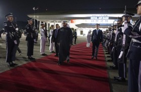 رئيس الدولة يختتم زيارته إلى كوريا