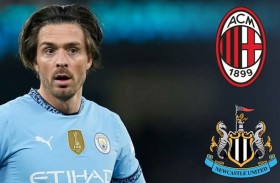 غريليتش يفاضل بين نيوكاسل وميلان