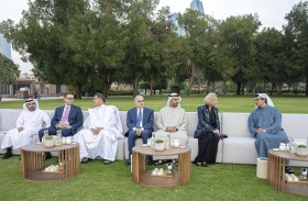 منصور بن زايد يستقبل المهنئين بشهر رمضان وعدداً من سفراء الدول الشقيقة والصديقة