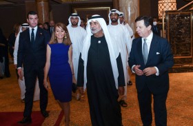 نهيان بن مبارك يحضر حفل السفارة الإسبانية بمناسبة اليوم الوطني