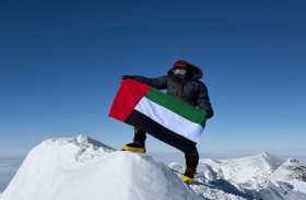 الإماراتية فاطمة العوضي تستعد لتسلق قمة لينين ضمن تحدي القمم السبع
