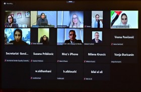 عضوات المجلس الوطني الاتحادي يشاركن في ورشة حول تمكين المرأة عقدت بالتعاون مع برلمان جمهورية مونتينيغرو 