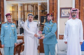 حميد النعيمي يشيد بإنجازات منتسبي شرطة عجمان وحصولهم على جوائز عالمية