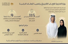 وزارة الخارجية تفتح باب التقديم لبرنامجها للبعثات الدراسية بفرص في أكثر من 115 جامعة عالمية و9 تخصصات نوعية