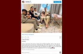 رونالدو ينشر صورة مولودته