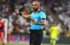 الحكم الإماراتي عادل النقبي يدير باقتدار مباراة العراق والسعودية في «خليجي 25» 