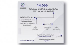 شرطة الشارقة تنجز 14 ألف معاملة عبر منصاتها الذكية خلال النصف الأول 