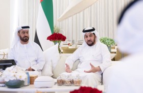 حمدان بن زايد يستقبل وفد وزارة الدفاع ويطّلع على استعدادات عرض «حصن الاتحاد 11»