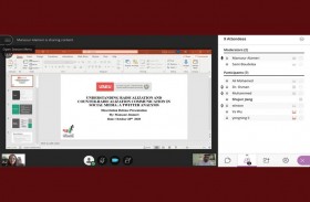 أطروحة دكتوراة في جامعة الإمارات حول فهم التطرف ومكافحته في وسائل التواصل الاجتماعي