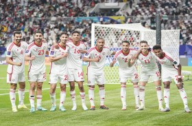 كأس آسيا ..المنتخب الوطني يجري تدريبه الختامي اليوم استعدادا لمواجهة طاجيكستان