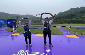 فضية للكويت وبرونزية لقطر  في الفرق المختلطة للرماية 