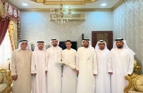 مجلس ضاحية الصبيحية  في خورفكان يزور المرضى وكبار السن وطريحي الفراش في منازلهم  في خورفكان