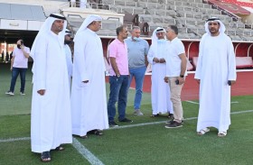 اتحاد الكرة يطلع على آخر التحضيرات الخاصة باستضافة الفجيرة لمباريات التصفيات المؤهلة إلى كأس آسيا تحت 23 عاماً