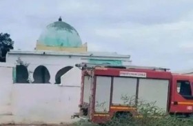 لم تتحقق أمانيها.. فحرقت ضريحاً