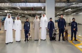 رئيس جهاز مكافحة المخدرات يتفقد منظومة التفتيش بمطار زايد الدولي