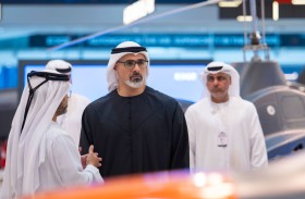 خالد بن محمد بن زايد يزور معرضَي «يومكس» و«سيمتكس» 2026